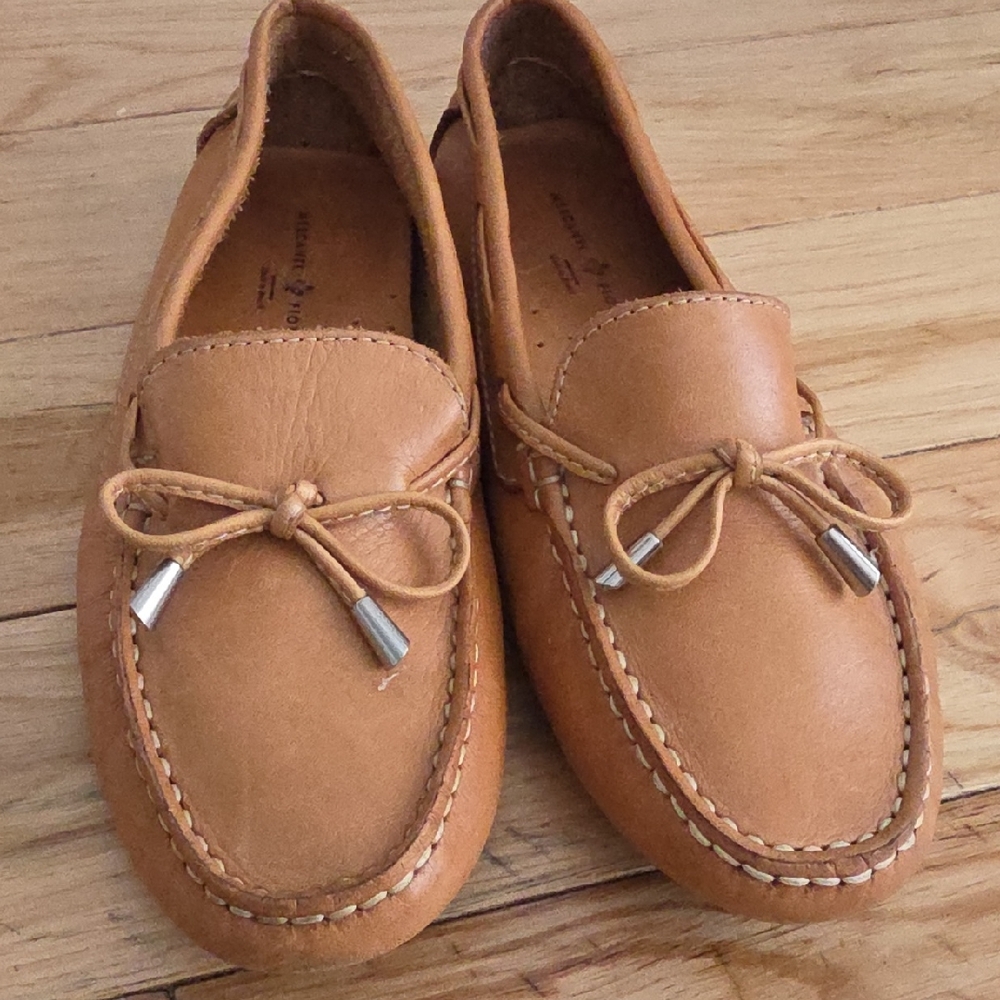 Mercanti Fiorentini Light Brown Leather Loafers
